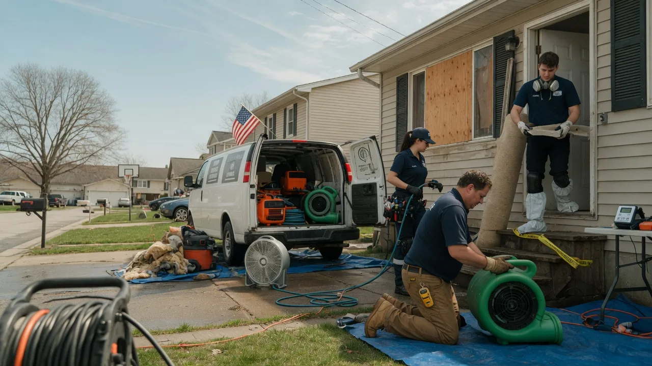 Water Damage Restoration in Tremont City, OH near me